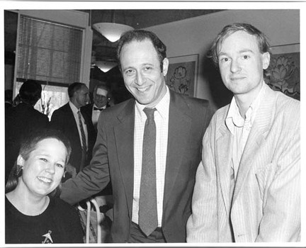 John Schaefer with Steve Reich, 1986
